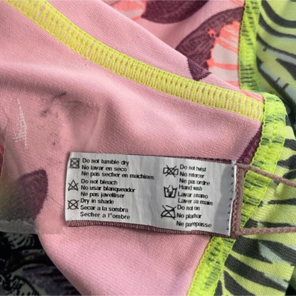 Girls Maaji Size 8 Swim Top Bikini Colorful - Picture 6 of 6